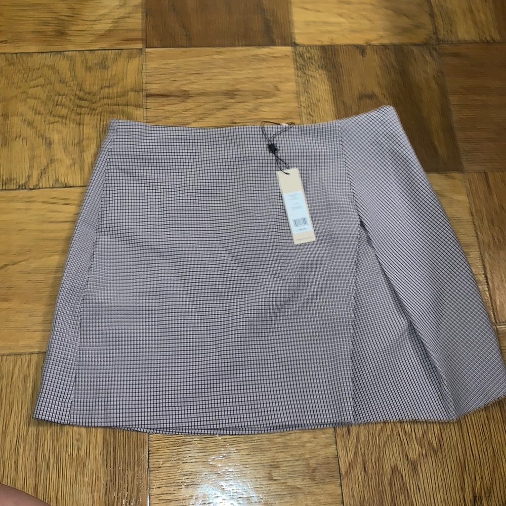 NWT BCBGeneration Plaid Skirt